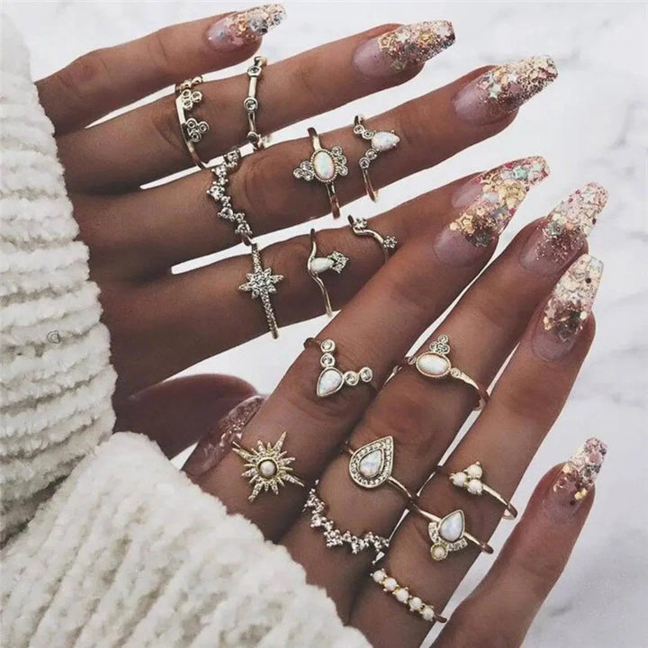 8 to 12 Piece Ring Set