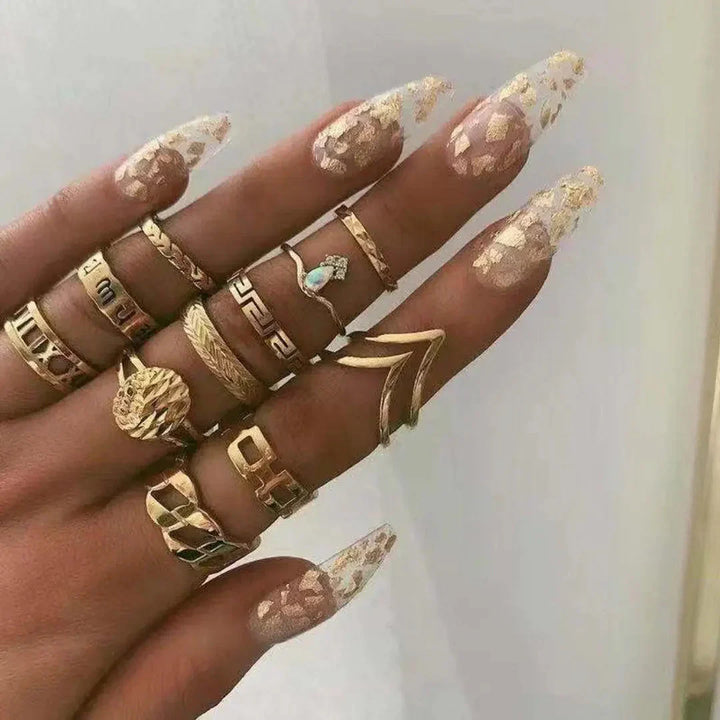 8 to 12 Piece Ring Set
