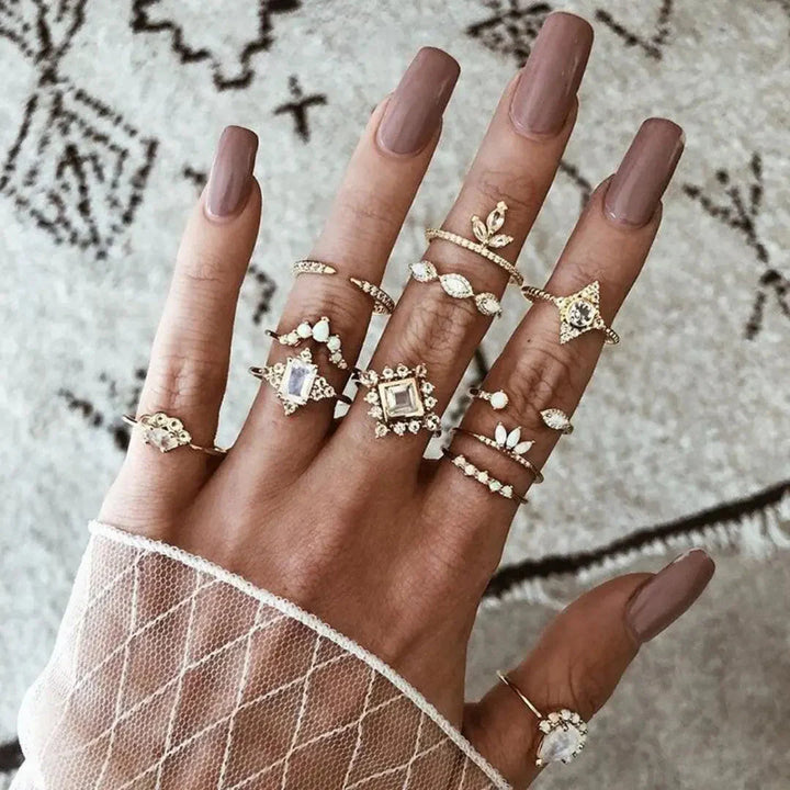 8 to 12 Piece Ring Set
