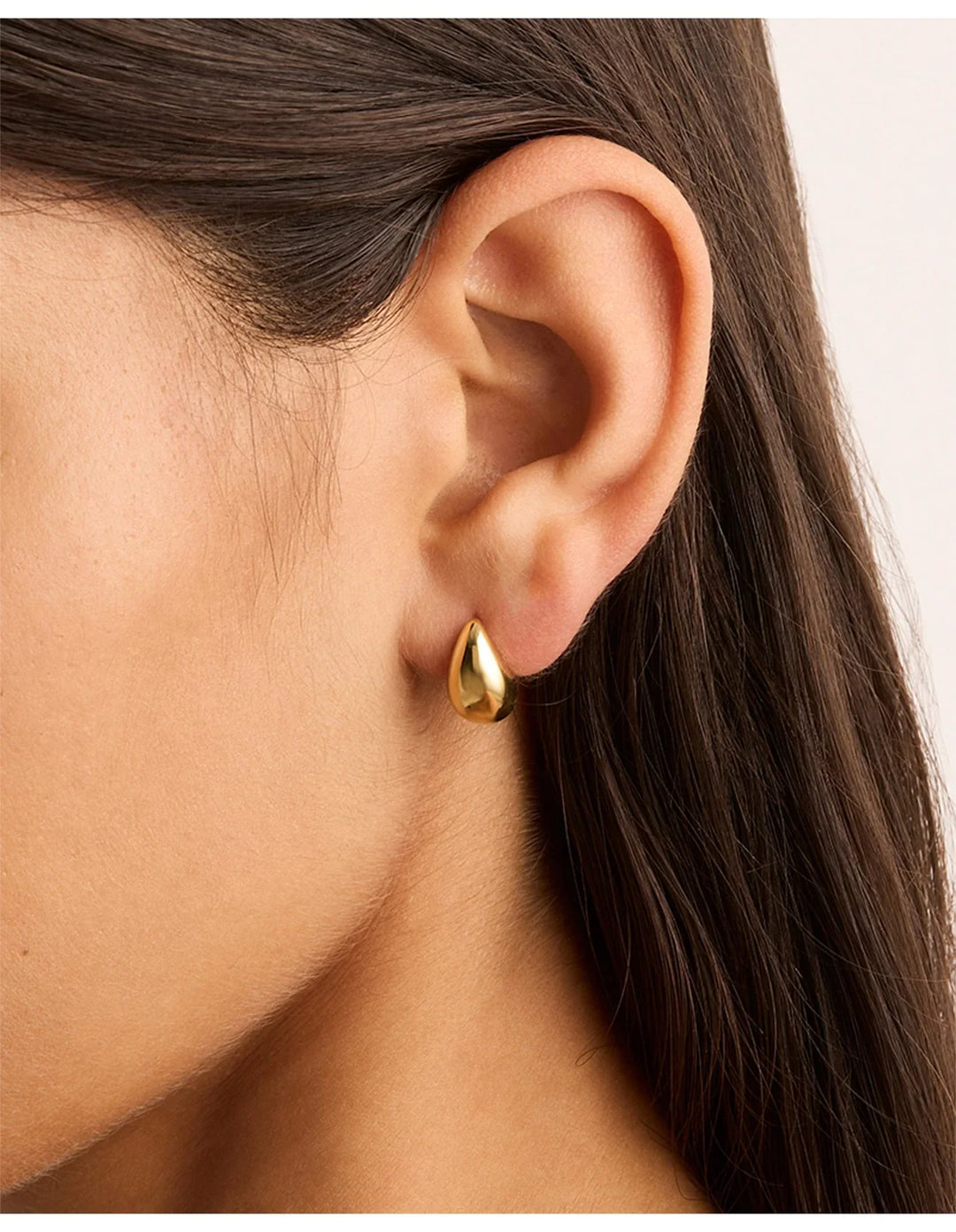 18K Gold Mato Drop Earrings