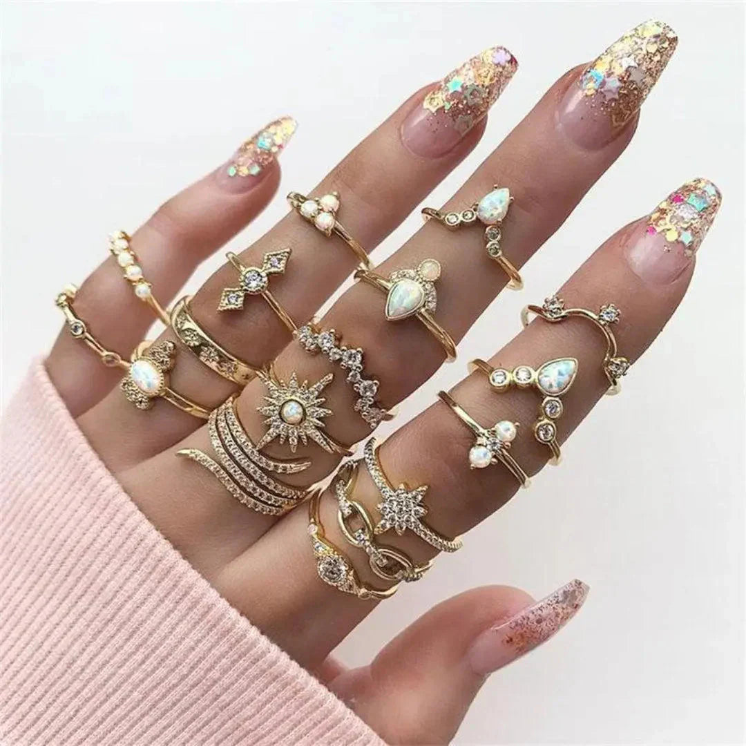 8 to 12 Piece Ring Set