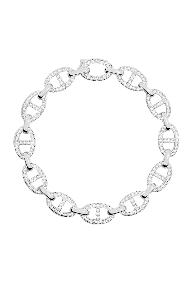 Isla Marina White Gold Bracelet