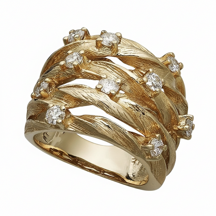 Boho Chic Vintage Gold Ring