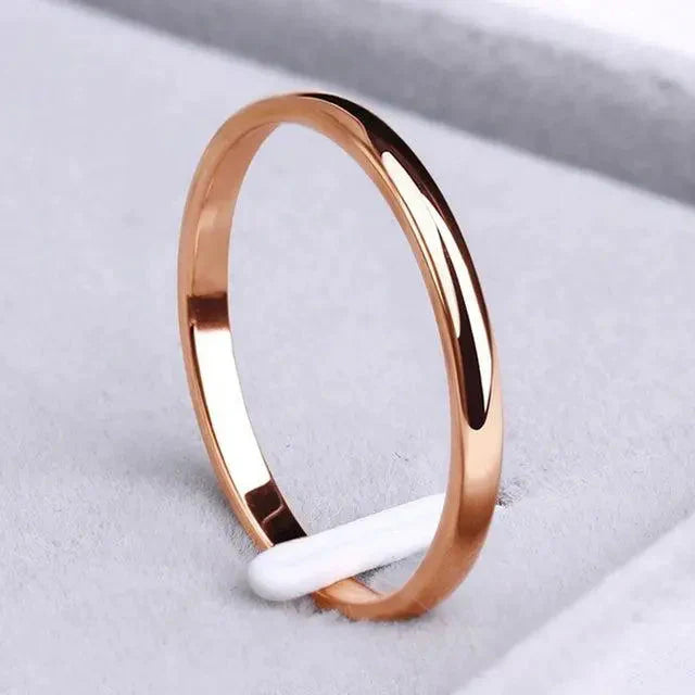 Minimalist Gold and Silver Ring
