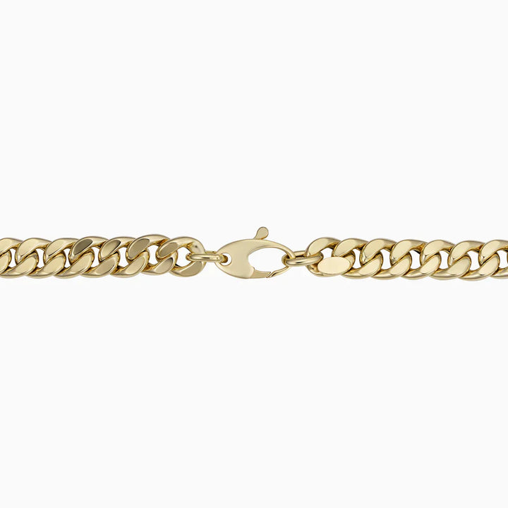 Cuban Style Gold Bracelet