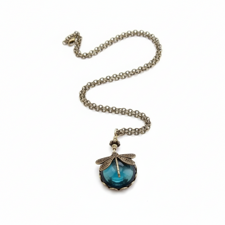 Vintage Dragonfly Necklace
