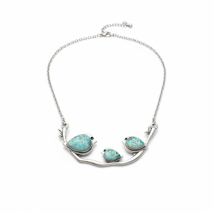 Vintage Silver Bird Necklace