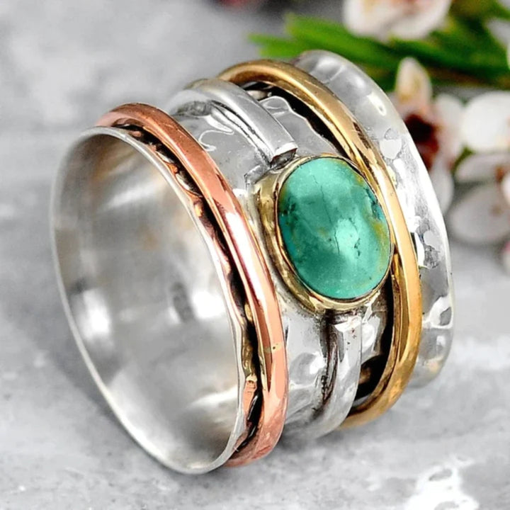 Vintage Coco Ring with Turquoise