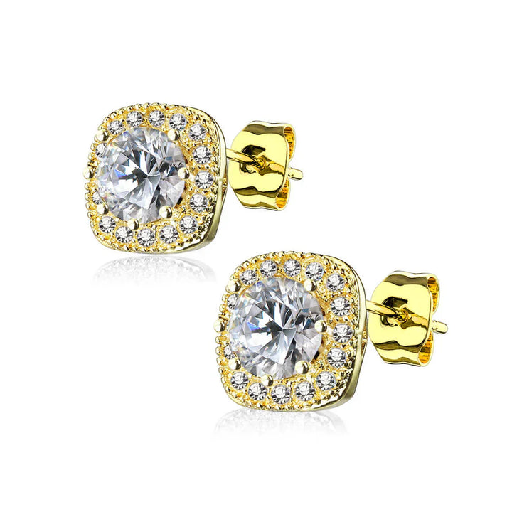 Glennis Diamond Gold Earrings 18K