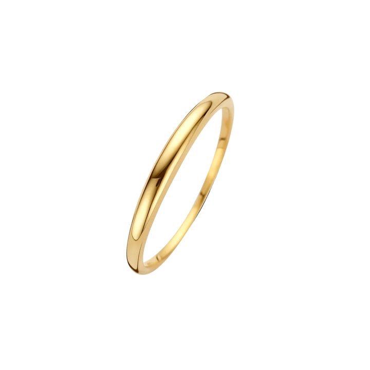 14K Gold Slim Dome Ring