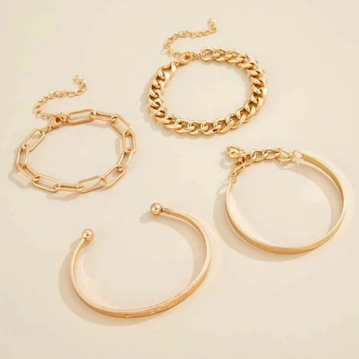 Elan Mercer Gold Bracelet Collection