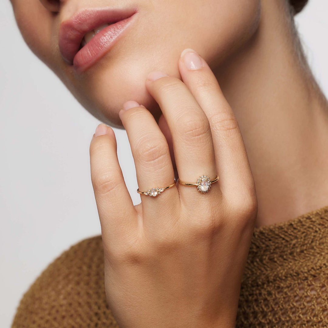 Muse Moonstone Ring