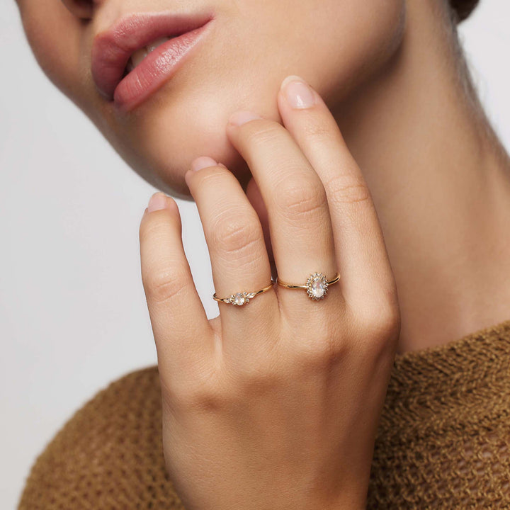 Muse Moonstone Ring