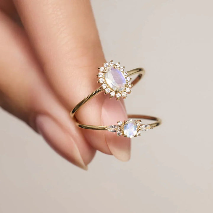 Muse Moonstone Ring