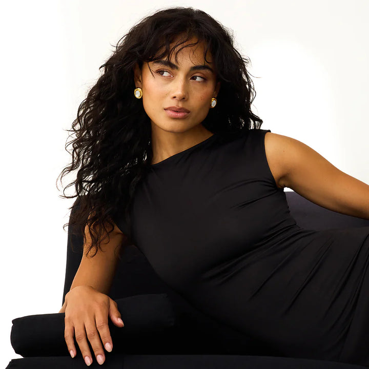 Giselle Pearl Gold Earrings 18K