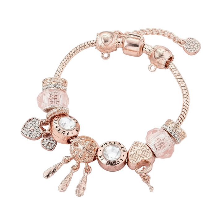 Sterling Silver Dreamcatcher Charm Bracelet