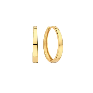 18K Gold Gia Hoops