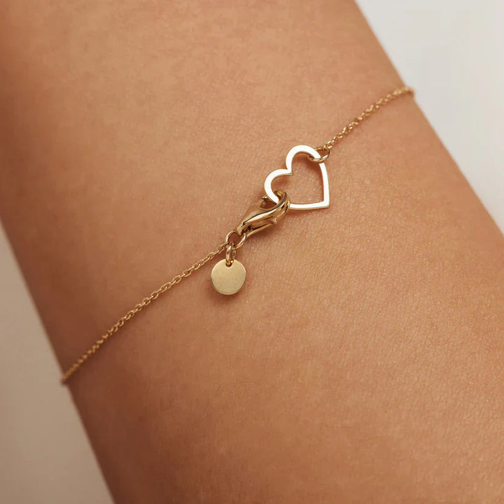 Lilou Coeur 18K Gold Bracelet