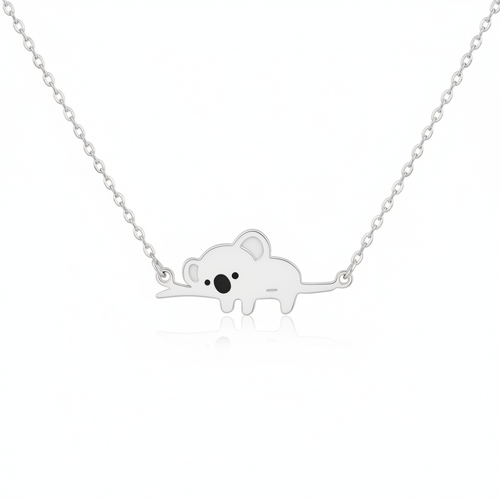 Sterling Silver Koala Necklace