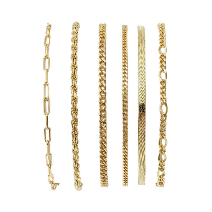 Ellis Renner Gold Bracelet Set