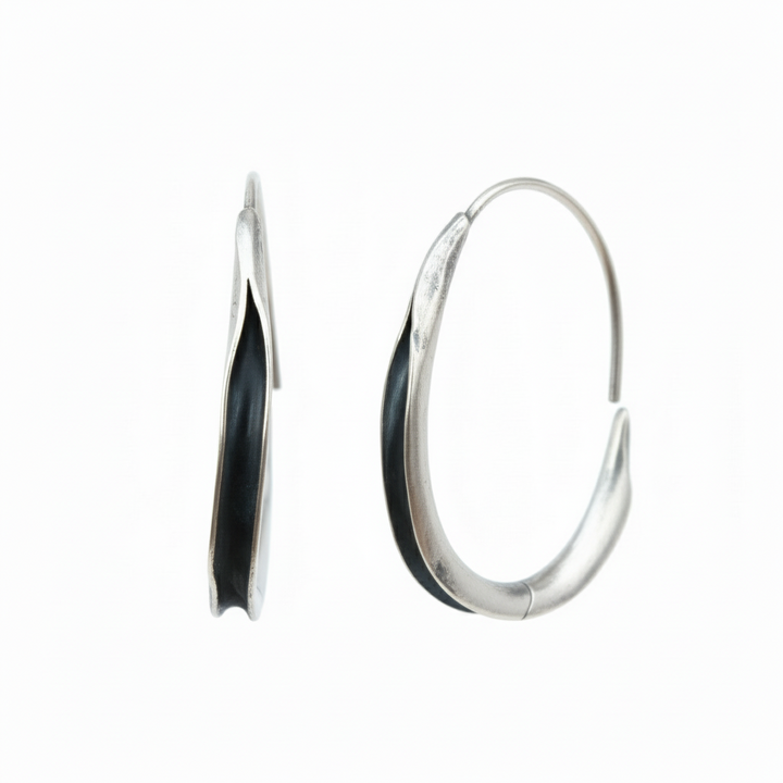 Bold Circular Hoop Earrings
