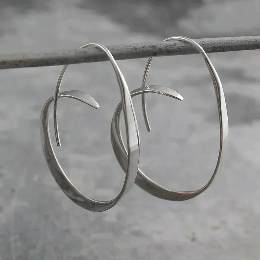 Elegant Spiral Earrings