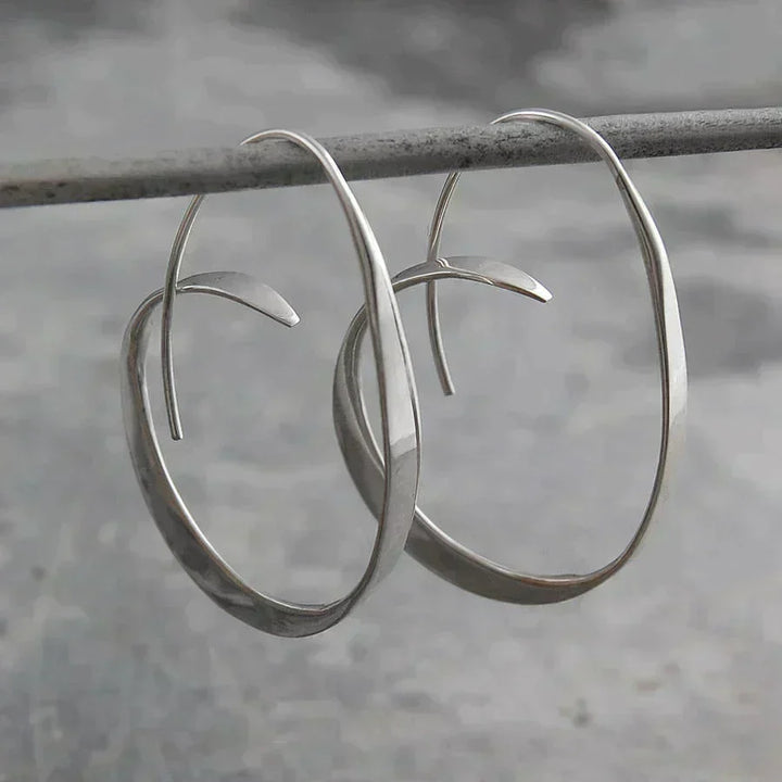 Elegant Spiral Earrings