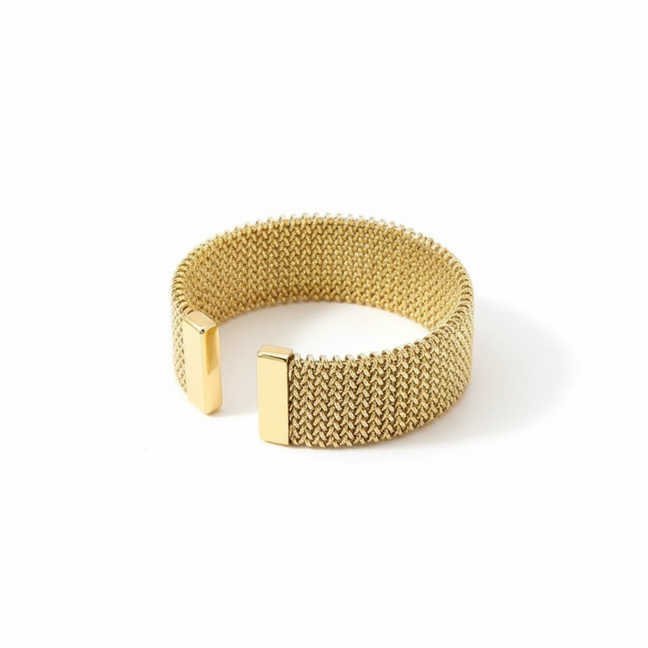 Vintage Open Woven Mesh Bracelet