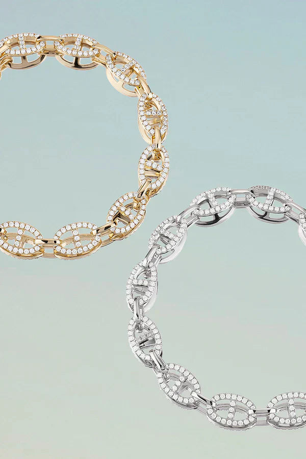 Isla Marina White Gold Bracelet