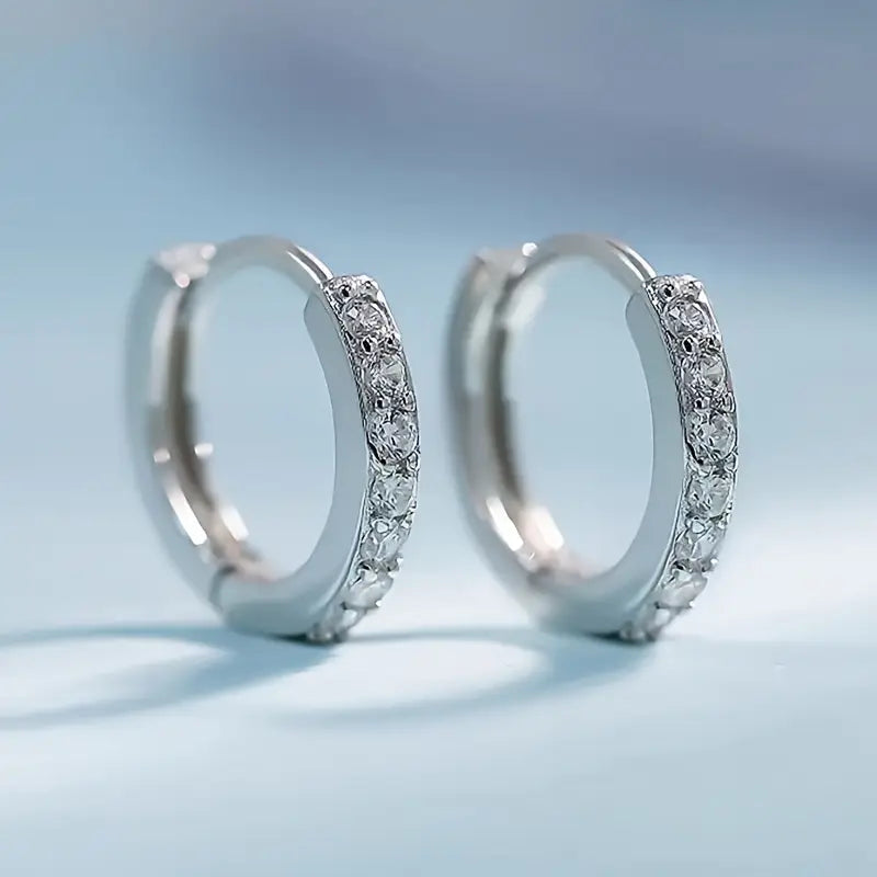 Gold Earrings with Coastal Design