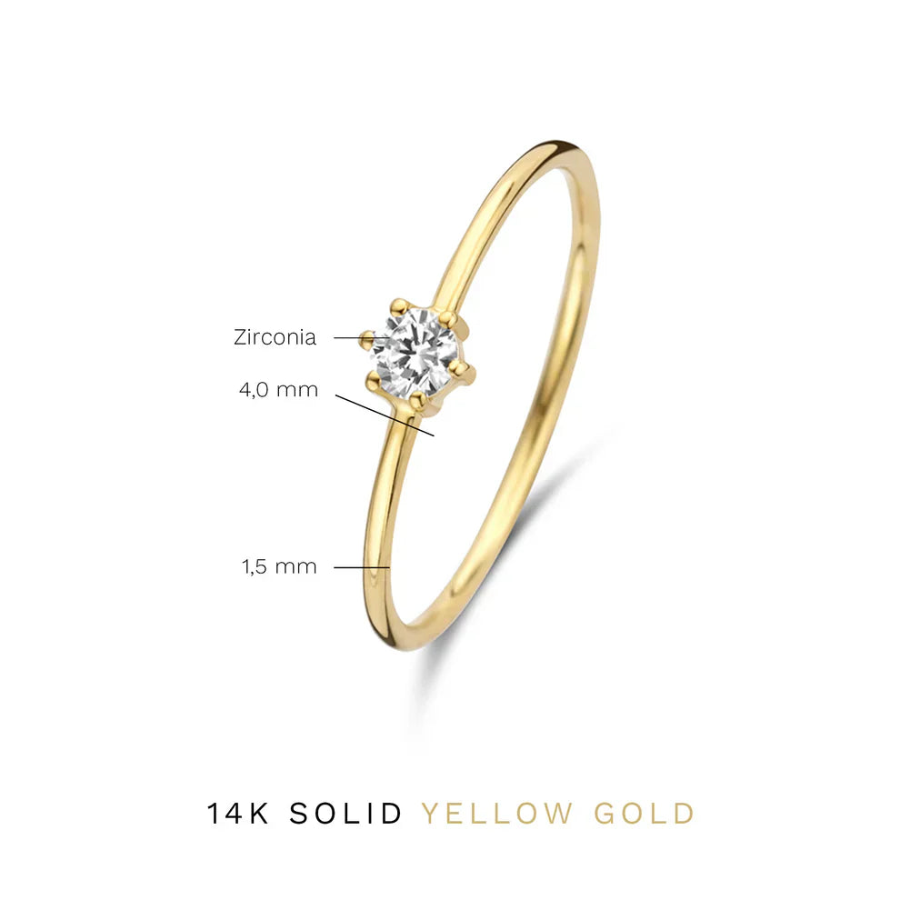 18K Gold Abella de Mar Ring