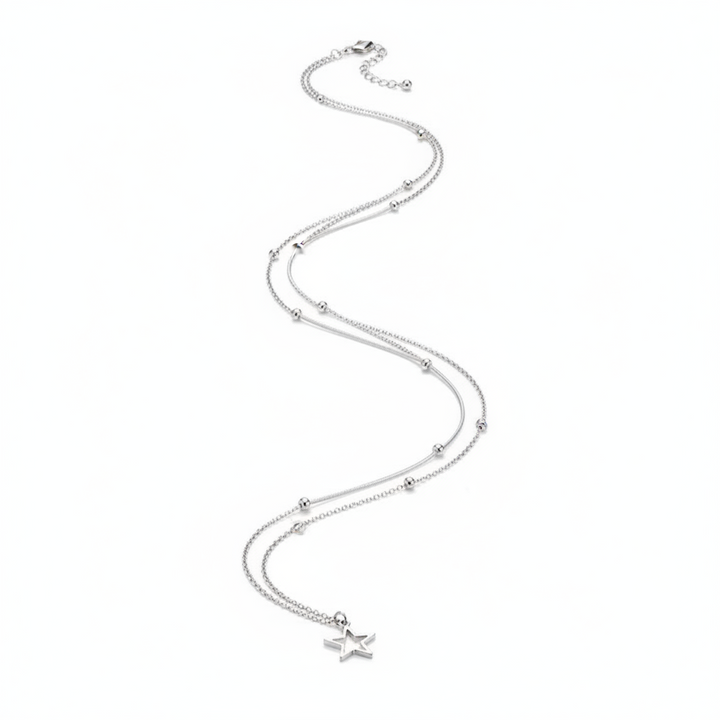 Vintage Necklace with Radiant Star