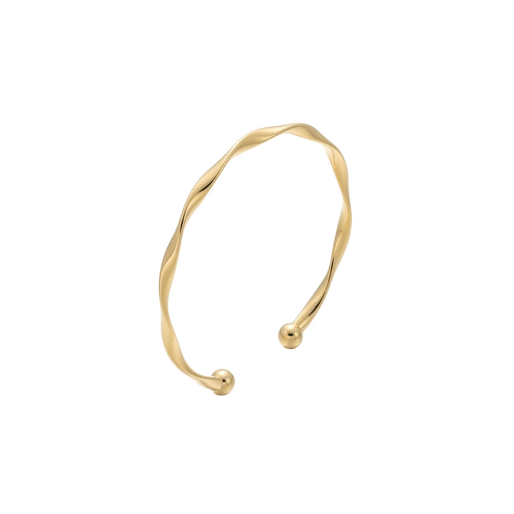 Elegant Open Gold Bracelet