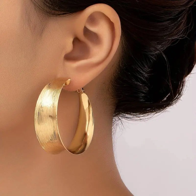 Boho Style Gold Earrings