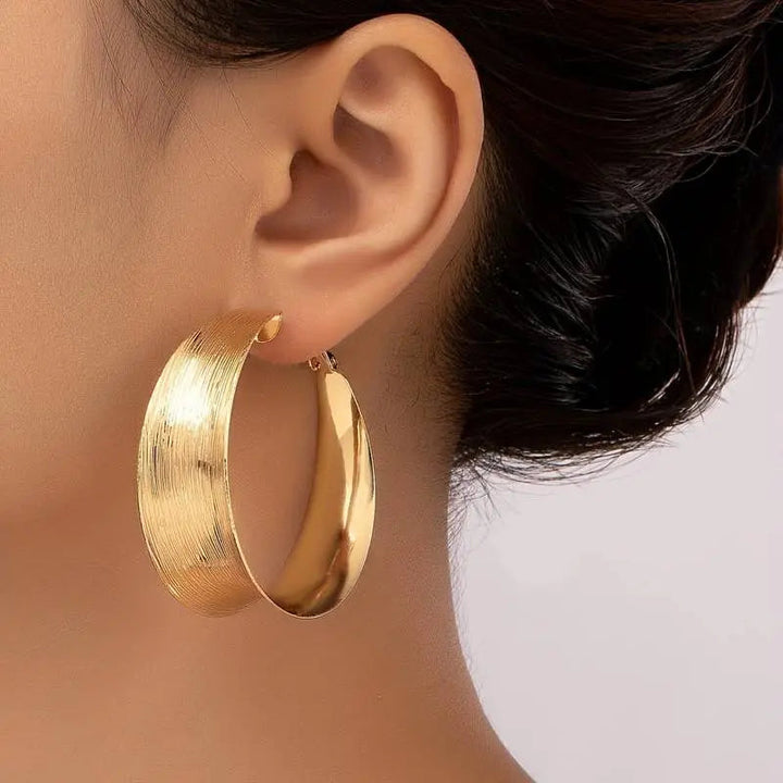 Boho Style Gold Earrings
