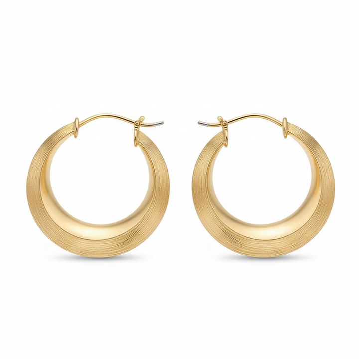 Boho Style Gold Earrings