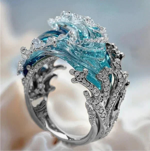 Oceanic Oath Ring