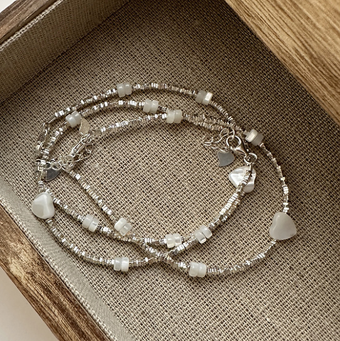 Vintage Pearl Bracelet Set