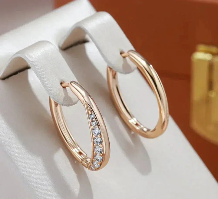 Gold Hoop Earrings