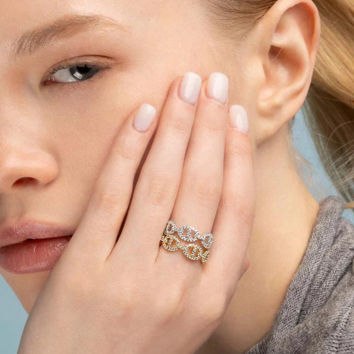 18K Gold Isla Marina Ring