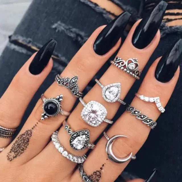 8 to 12 Piece Ring Set